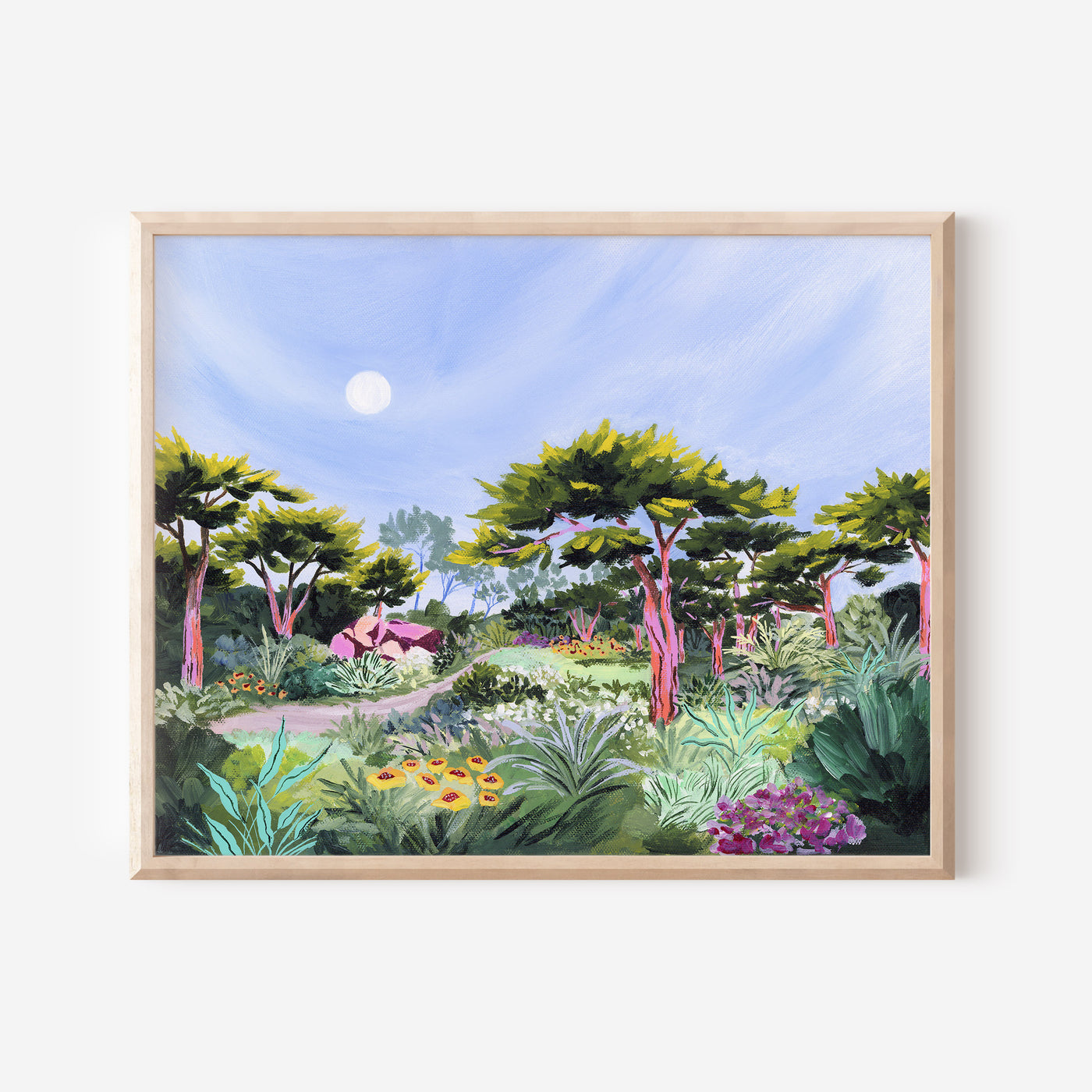"Cypress Grove" art print