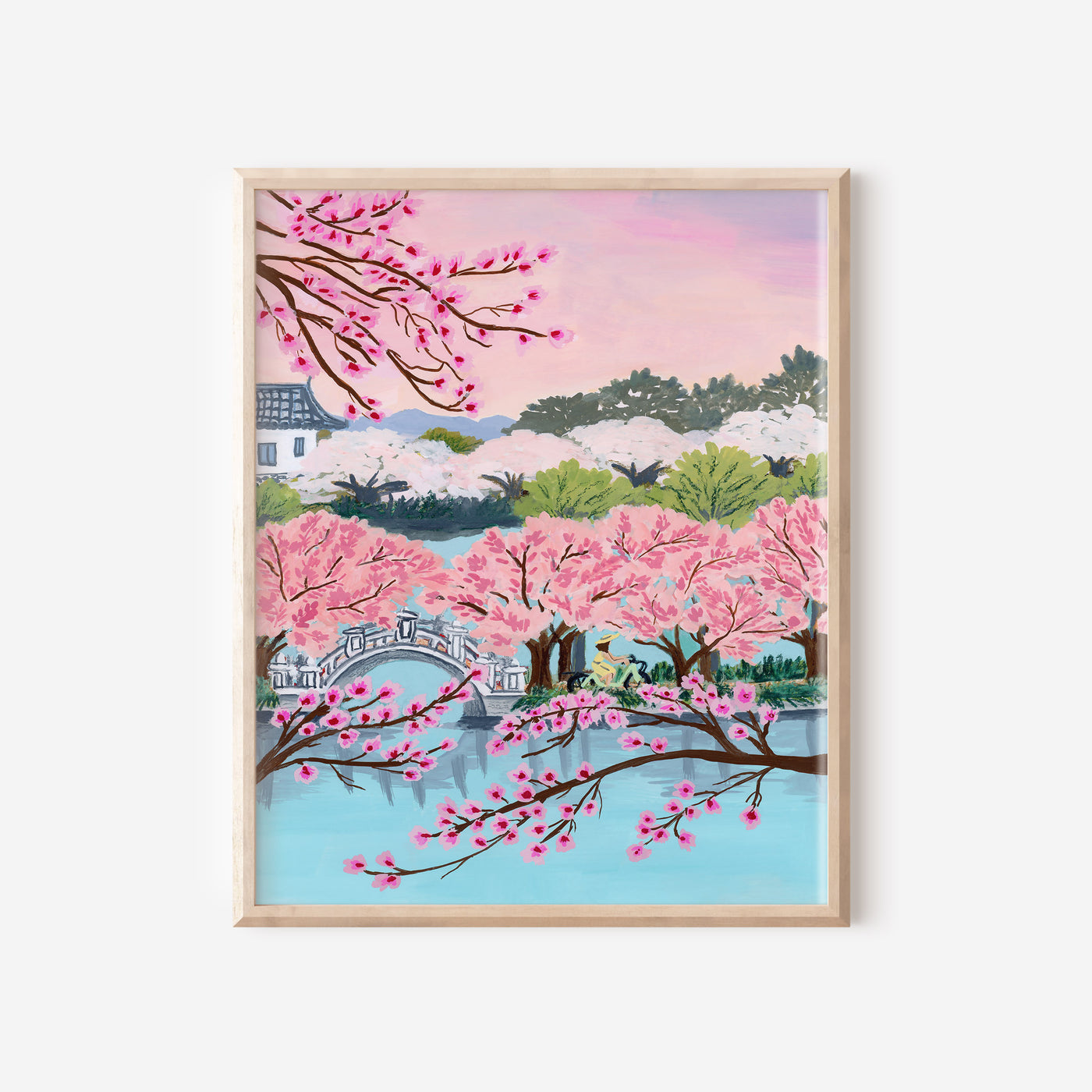 "Blossom Ride" Art Print