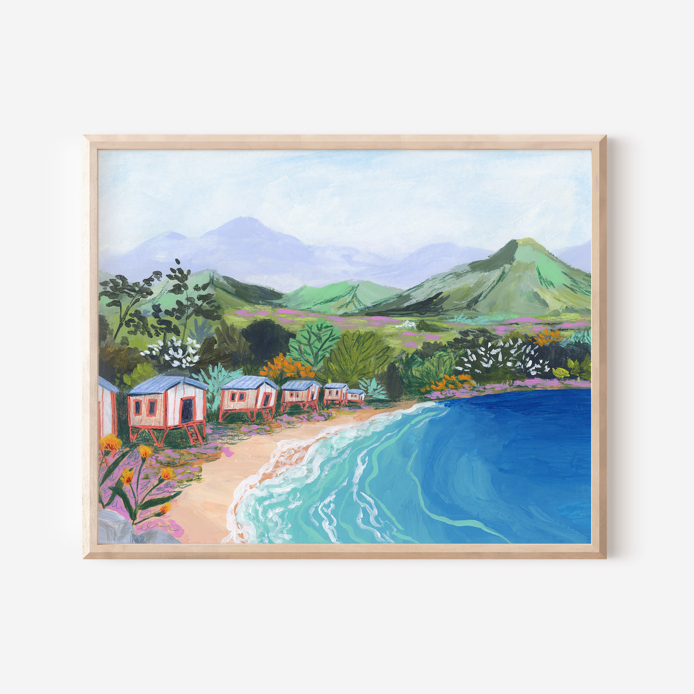 "Muuido Island" Art Print
